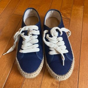 Navy summer sneakers